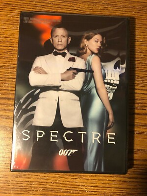Spectre James Bond 007 DVD Daniel Craig Christoph Waltz 2015 Spy Action Movie