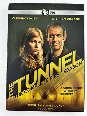 The Tunnel: The Complete First Season (DVD) Clemence Poesy / Stephen Dillane NEW