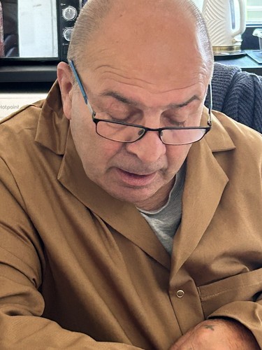 Mens Yarmo Khaki Warehouse Coat - Storemans Shopkeepers
