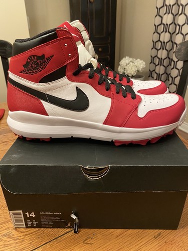 New Authentic Nike Air Jordan Retro 1 Golf Shoes Size 14 New Authentic Nike Air Jordan Retro 1 Golf Shoes Size 14