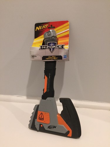 New Nerf N Force Klaw Hatchet Foam Hasbro Axe Toy Weapon Ultimate Discontinued