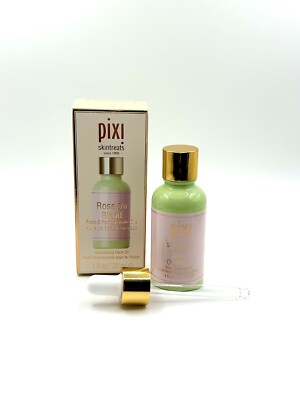 BNIB Pixi Skintreats Rose Oil Blend Nourishing Face Oil, Full Size 1oz/30ml