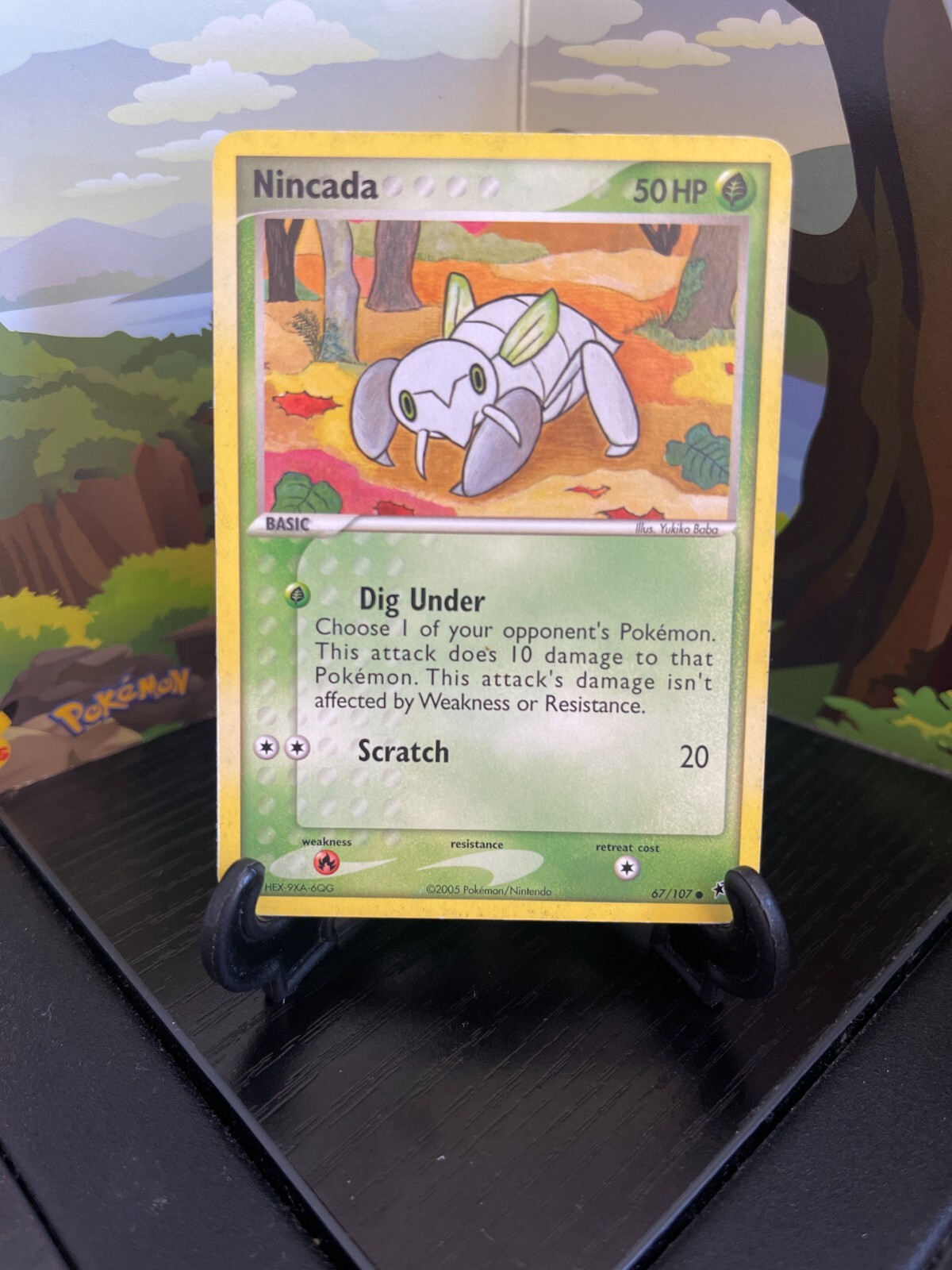 Nincada 67/107 - Deoxys - Common - Pokemon Card TCG - MP/HP Nincada 67/107 - Deoxys - Common - Pokemon Card TCG - MP/HP