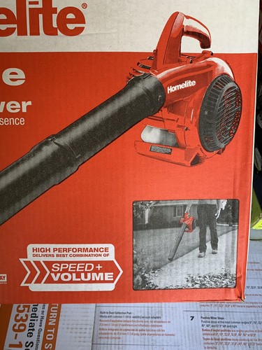 Homelite Blower 2 cycle 150MPH 400 CFM  UT09526