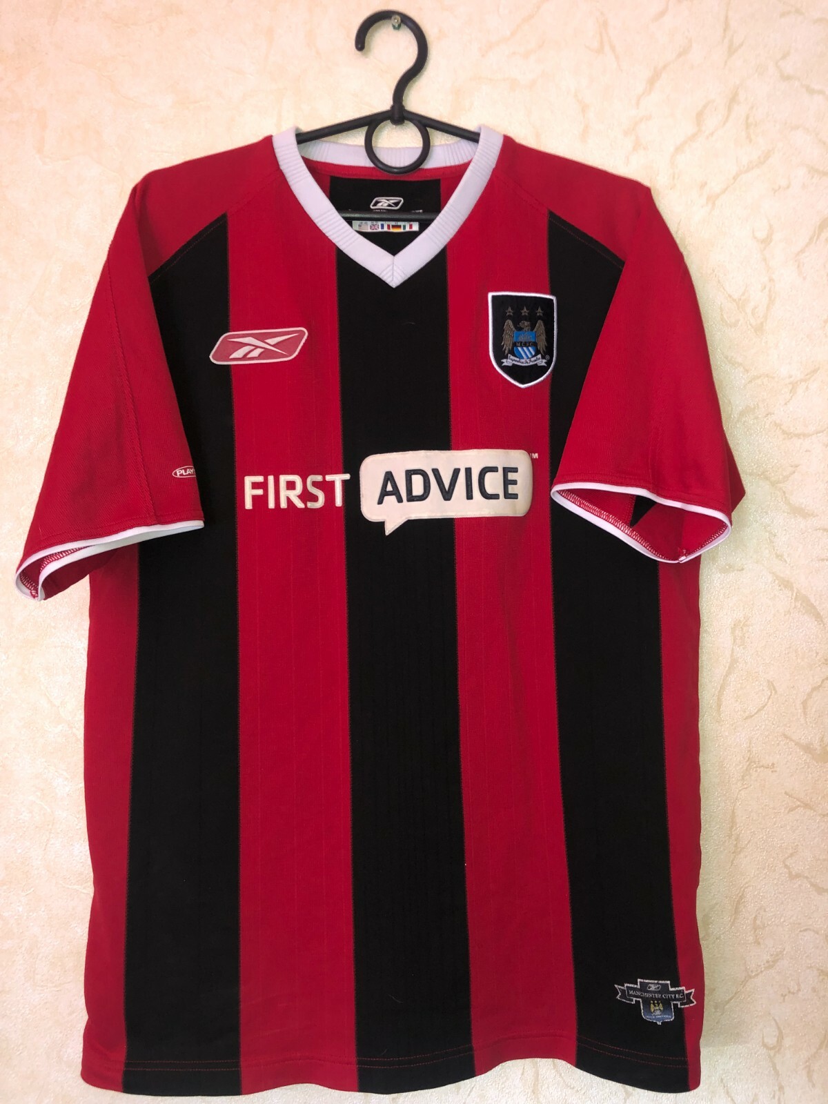 RARE Manchester city 2003-2004 away football shirt jersey