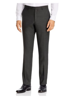 

John Varvatos Mens Green Slim Fit Stretch Suit Раздельные брюки, Зеленый