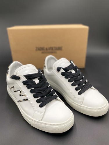 Cheeta Print White Leather Size Eur 38 Us 7