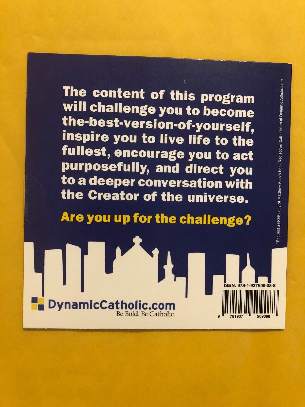 The Seven Pillars of Catholic Spirituality by Matthew Kelly NEW Sealed