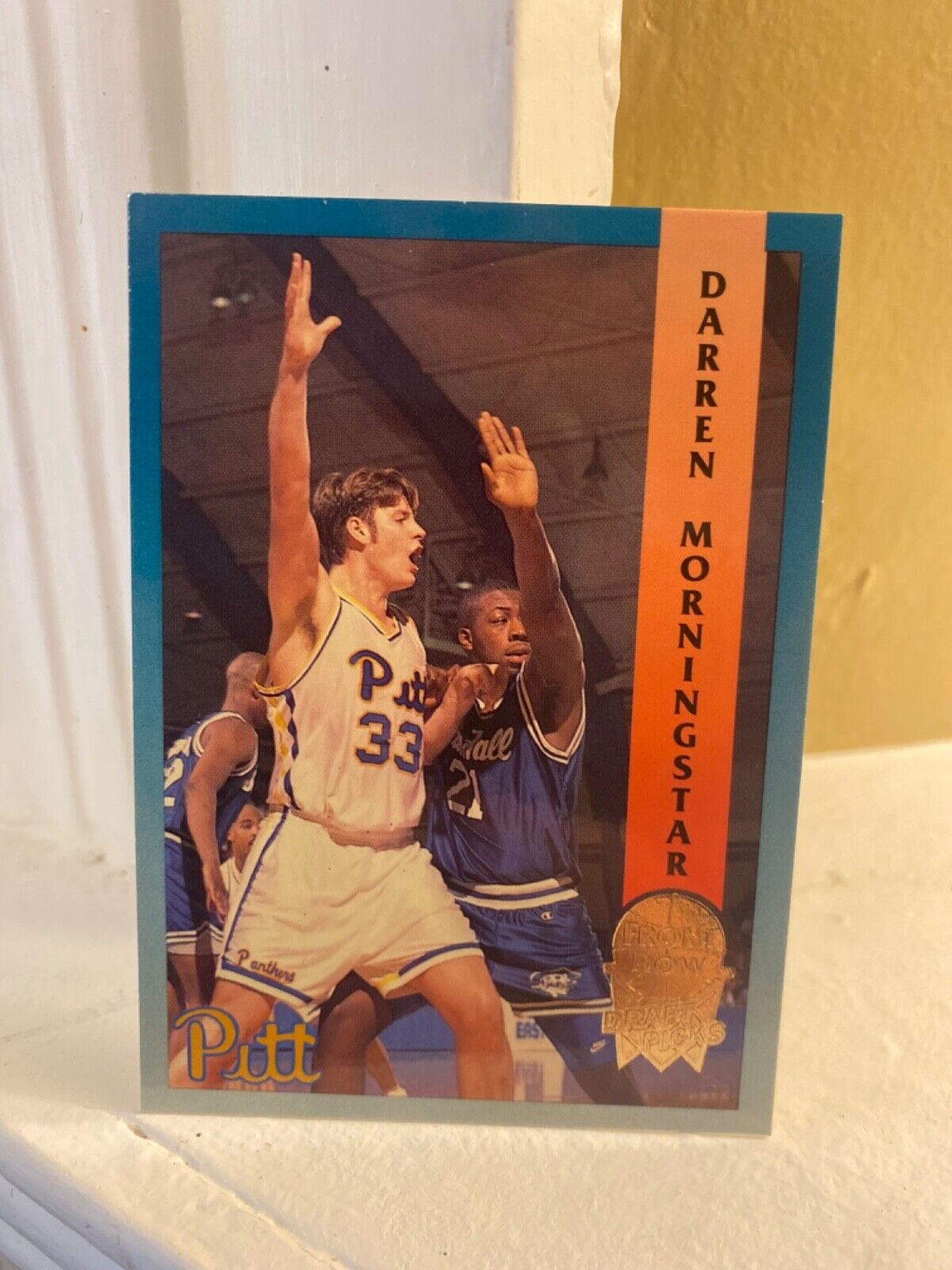 Darren Morningstar 1992 Front Row Basketball Gold Set Single