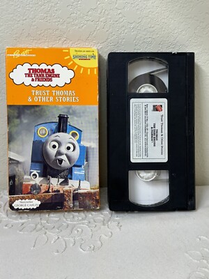 Thomas The Tank Engine VHS Trust Thomas & Other Stories VCR Tape George Carlin