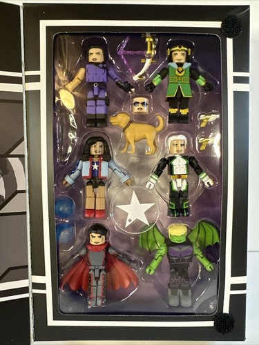 Marvel Young Avengers Minimates Deluxe Box Set 6 Figures 2022 Diamond Select
