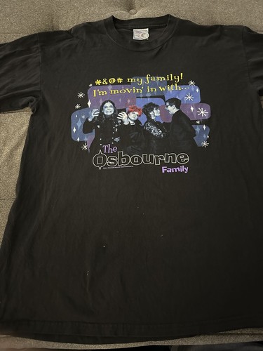 VTG The Osbourne Family size XL TV Show Im moving In With