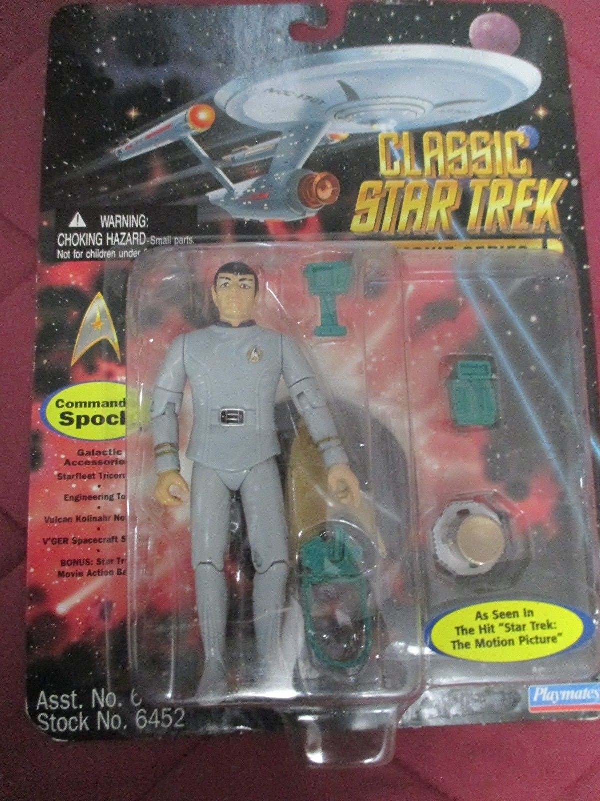 10 STAR TREK CLASSIC MOVIE SERIES-KIRK SPOCK CHANG MCCOY KRUGE SAAVIK KHAN ETC