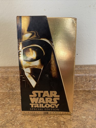 Star Wars Original Trilogy Box Set (VHS, 1997) Gold Special