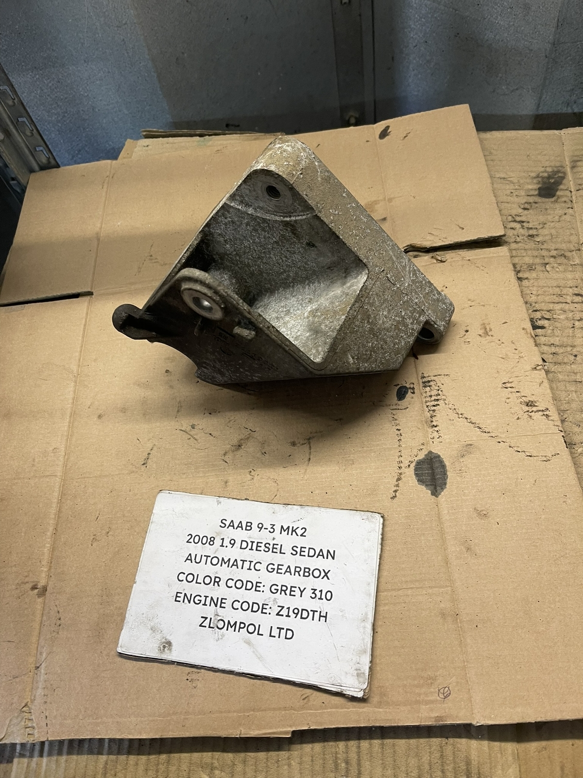 Saab 9-3 MK2 2008 1.9 Diesel Rear Engine Mounting Bracket 24459821