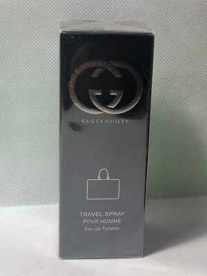 Gucci Guilty Pour Homme Eau De Toilette Travel Spray 1.0oz (30ml) for Men NIB