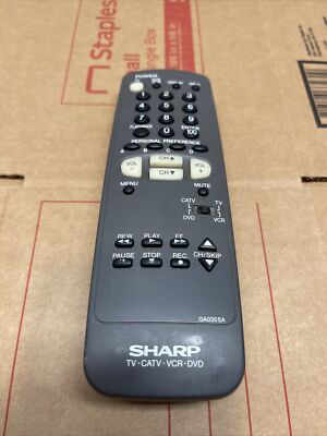 Sharp GA035SA Remote Control Tested Working