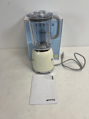 Smeg BLF01CRUS Cream 50's Retro Style Blender -minor damage-FREE S/H