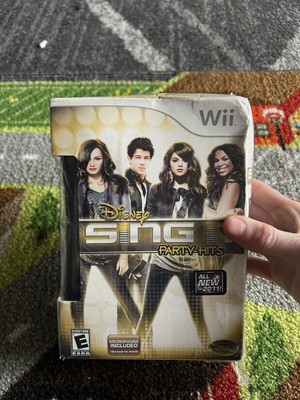 2011 Wii Disney Sing It Party Hits Video Game with Microphone - Brand New Sealed