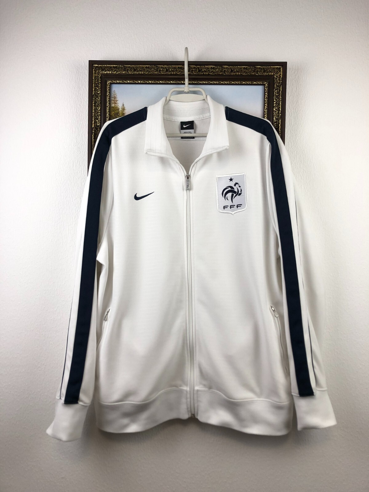 00s NIKE France track jacket フランス代表 エムバペ Nike France Football Jacket Soccer Track Top National Mens