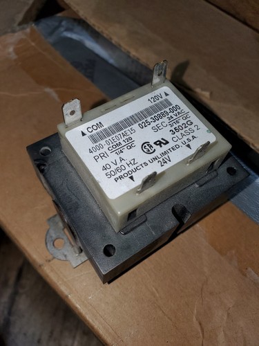 エネルギーリサイクル ur 4000-01E07AE15 Products Unlimited, York Luxaire Tranformer