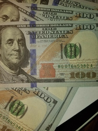 play money 10 x 100$