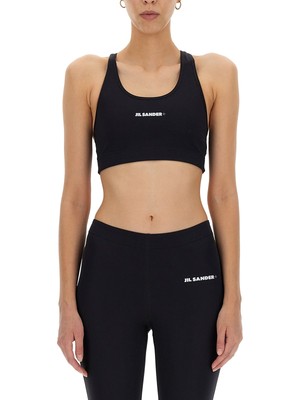 Jil Sander Crop Top With Logo