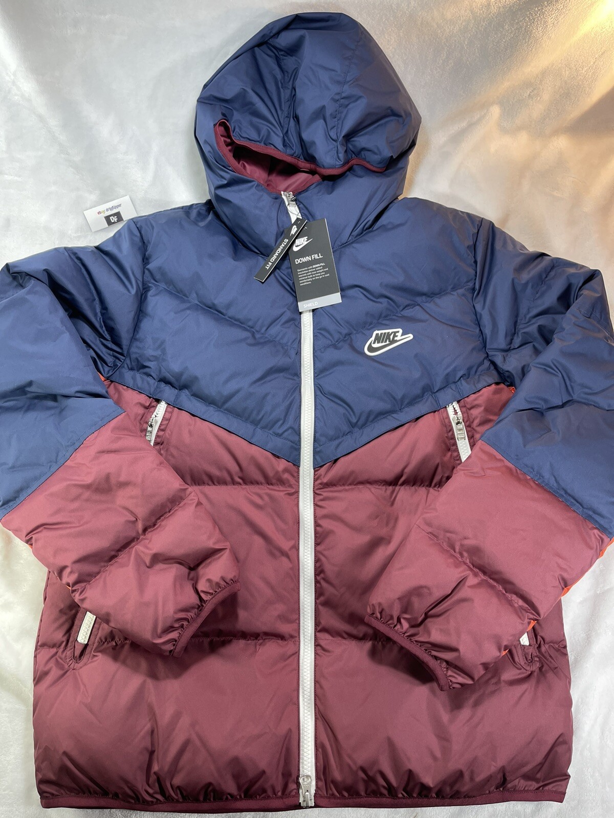 Nike NSW Shield Down-Fill Windrunner Jacket- Midnight Blue- Men's 2XL CU4404 -410のeBay公認海外通販｜セカイモン