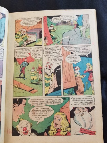 SUPER CIRCUS The Greatest Comic Show On Earth,JULY,1951, #4,Autographed to Buyer