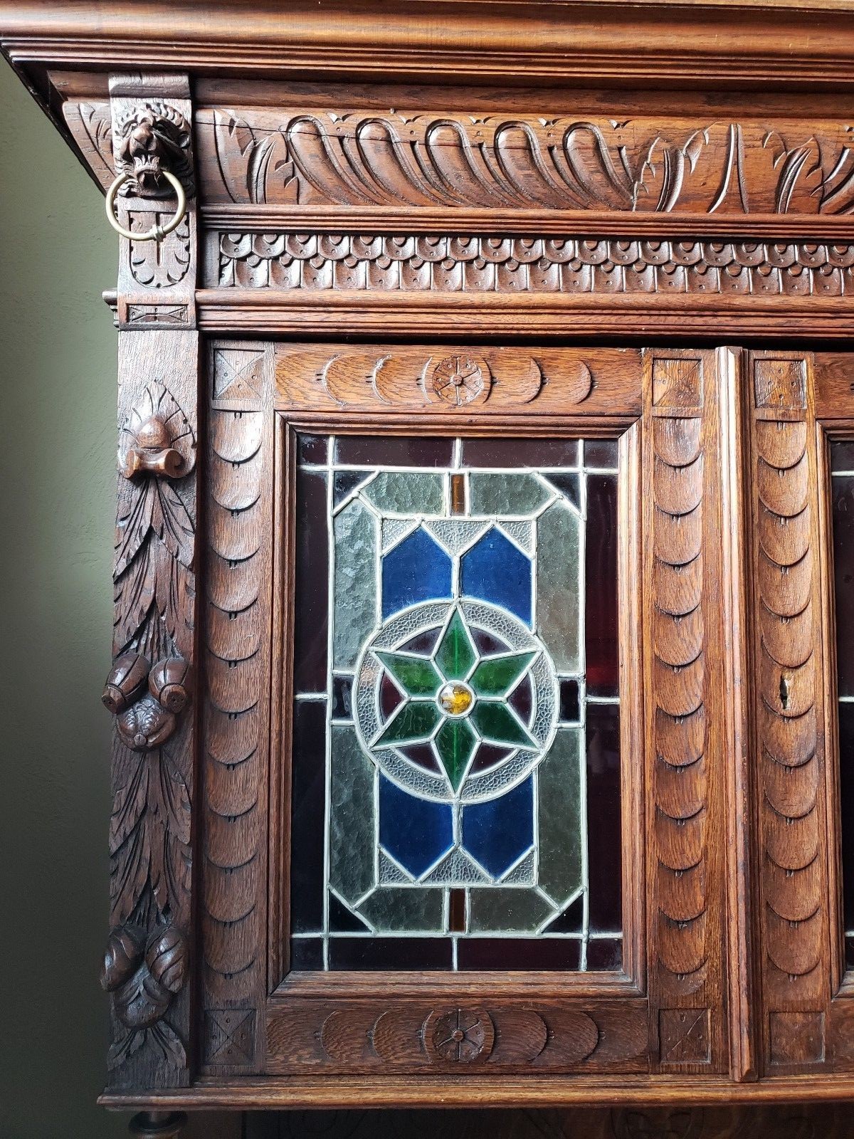 Antique French Renaissance Hutch 19th century