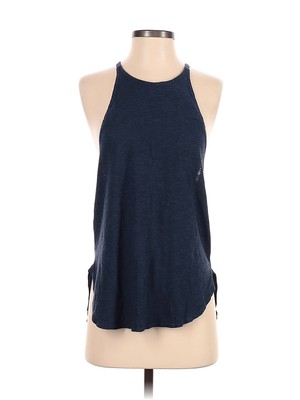Lanston Women Blue Tank Top XS