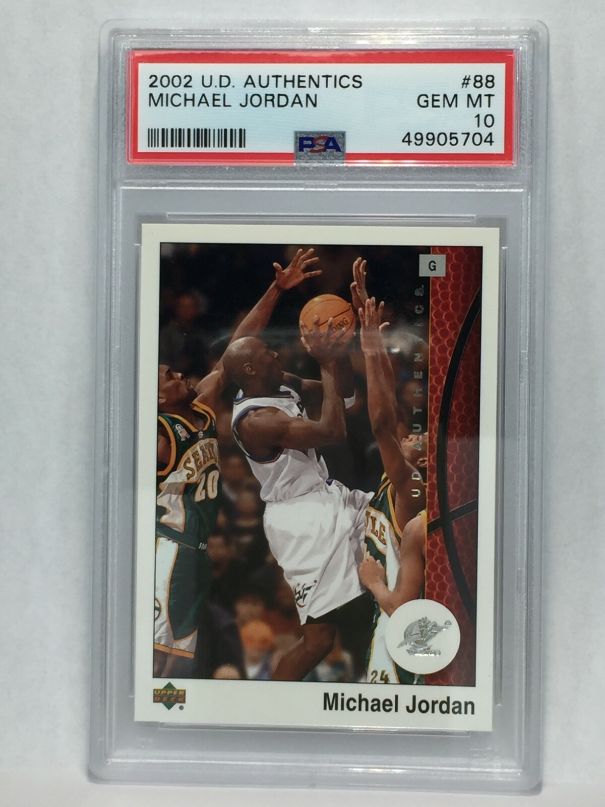 マイケルジョーダン 2001 UD PSA 10 /2002 PSA 10 GEM 2002-03
