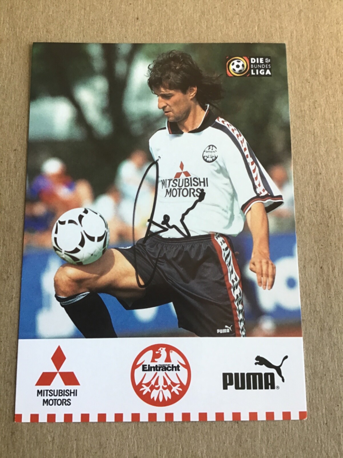 Zvezdan Pejovic, Montenegro 🇲🇪 Eintracht Frankfurt 1996/97 hand signed Zvezdan Pejovic, Montenegro 🇲🇪 Eintracht Frankfurt 1996/97 hand signed