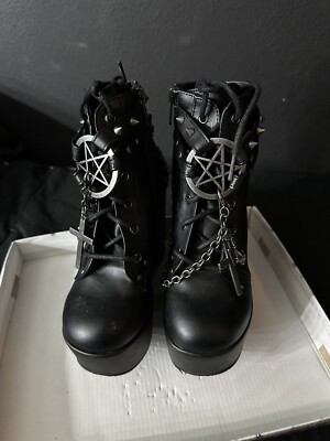 Demonia poison 101 boots sales