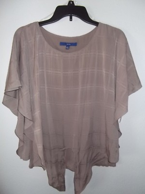 APT 9 - WOMEN - BLOUSE - MUSHROOM - SIZE SMALL    (AC-28-302)
