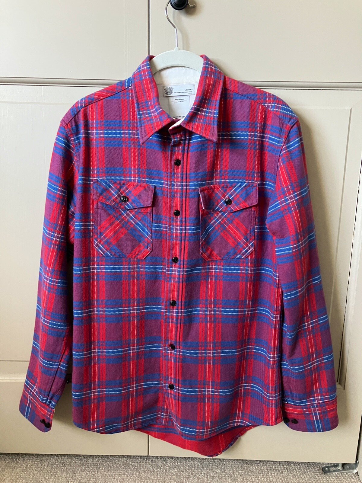 visvim BLACK ELK FLANNEL 3 L フランネルシャツ i.c.t 限定 visvim