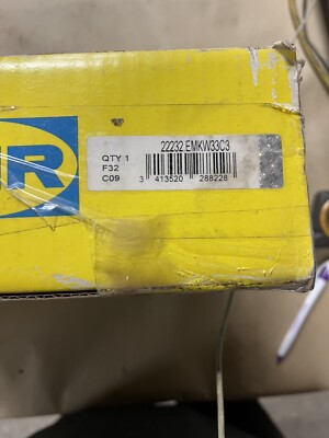 SNR Premier 22232.EMKW33C3 Double Row Spherical Tapered Bearing