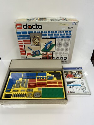 Vintage Lego Dacta 1030-1031 1982-1990 Technic 1 Simple Machines 