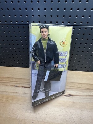 NEW SEALED 1 Modern Circle Art Director Ken Barbie Doll BOX WEAR
