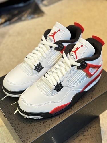 Air Jordan 4 ホワイト/レッド/ブラック 国内1月2日発売予定】 ナイキ エアジョーダン4 レトロ ホワイト