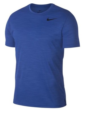 

Мужская футболка NIKE Superset Breathe синего классического кроя, Синий, AJ8021