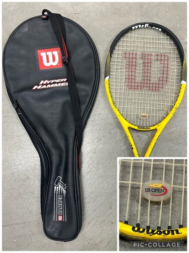 【新品 未使用】Wilson HAMMER 6 Wilson Hammer 6 H6 Carbon Matrix Oversize Tennis Racquet 4 1