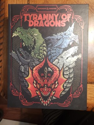 Wizards of the Coast -Dungeons & Dragons (5e) TYRANNY OF DRAGONS Alternate Cover
