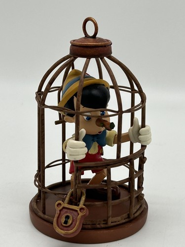 値下げレア【ELF SACK×Pinocchio】コラボ ニットポロ ディズニー Disney Sketchbook Pinocchio & Blue Fairy Christmas Ornament