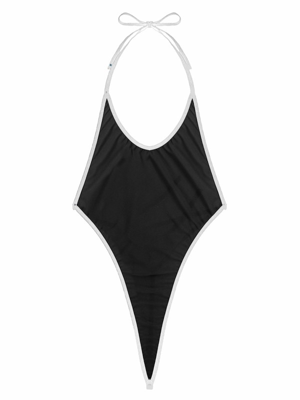 Women One Piece Monokini Swimsuits High Cut Thong Leotard Bodysuit Sexy Swimwear Bathing Suit – Buy The Best Products In The Online Store - Foto 5