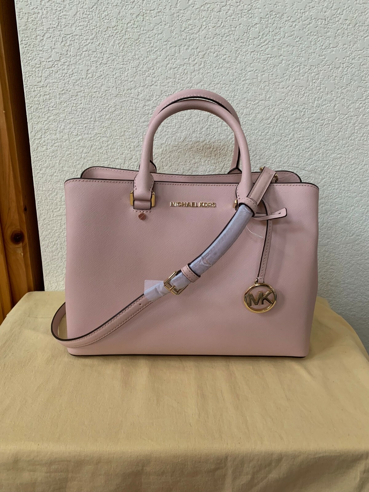 ON SALE) NWT MICHAEL KORS Savannah Large Leather Satchel RETAIL $400  192877707103 | eBay