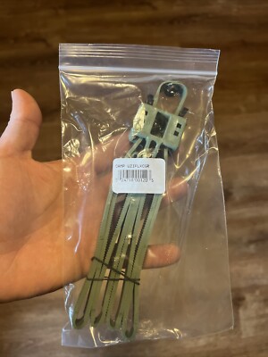 Single Use Double Restraint Flex Cuff - Green