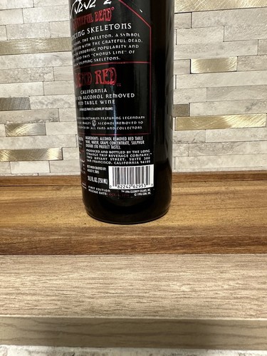 Unopened Vintage 1996 Grateful Dead UnWine 1st Edition Set of 4 Dead Red w/Tags