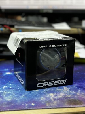 Open Box Cressi Donatello Scuba Diving Computer - Black / Blue