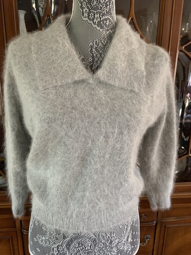 50s Vintage Wool Sacks レア生地 Vintage 1950's Angora and Lambs Wool pullover sweater | eBay
